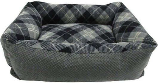 Petmate Tartan Plaid Lounger - Assorted Colors (Size: 20Lx10@x10H Up to 10lbs)