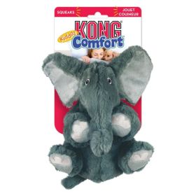 Kong Comfort Kiddos Elephant Plush Dog Toy Extra (Size: X-Small)