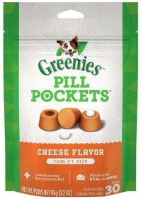 Greenies Pill Pockets Cheese Flavor Tablets (Size: 30  Count)