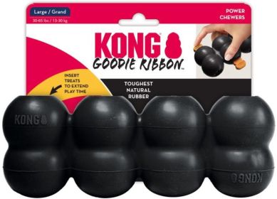 KONG Goodie Ribbon Treat Dispensing Dog Chew Toy (Size: Large)