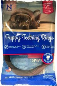 N-Bone Puppy Teething Ring Blueberry Flavor (Size: 1  Count)