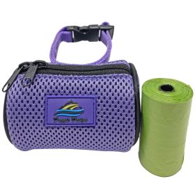 American River Poop Bag Holder (Color: Purple)